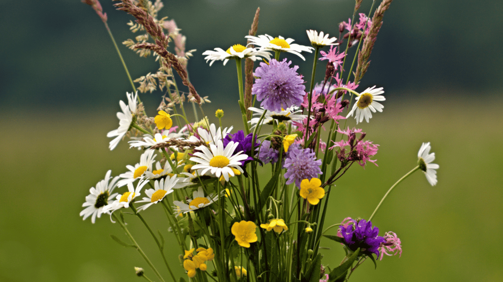 Buquê de diversas flores